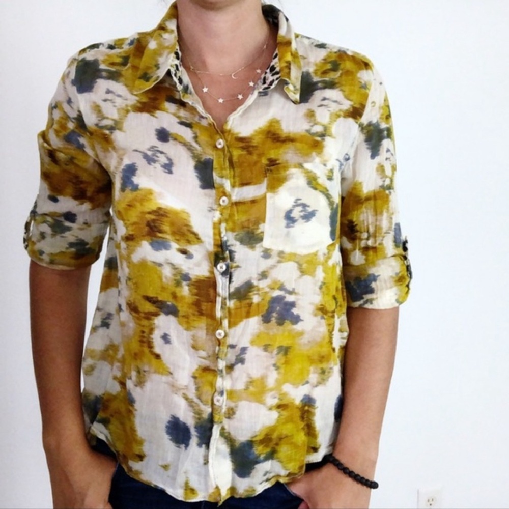 Anthropologie Holding Horses Blouse